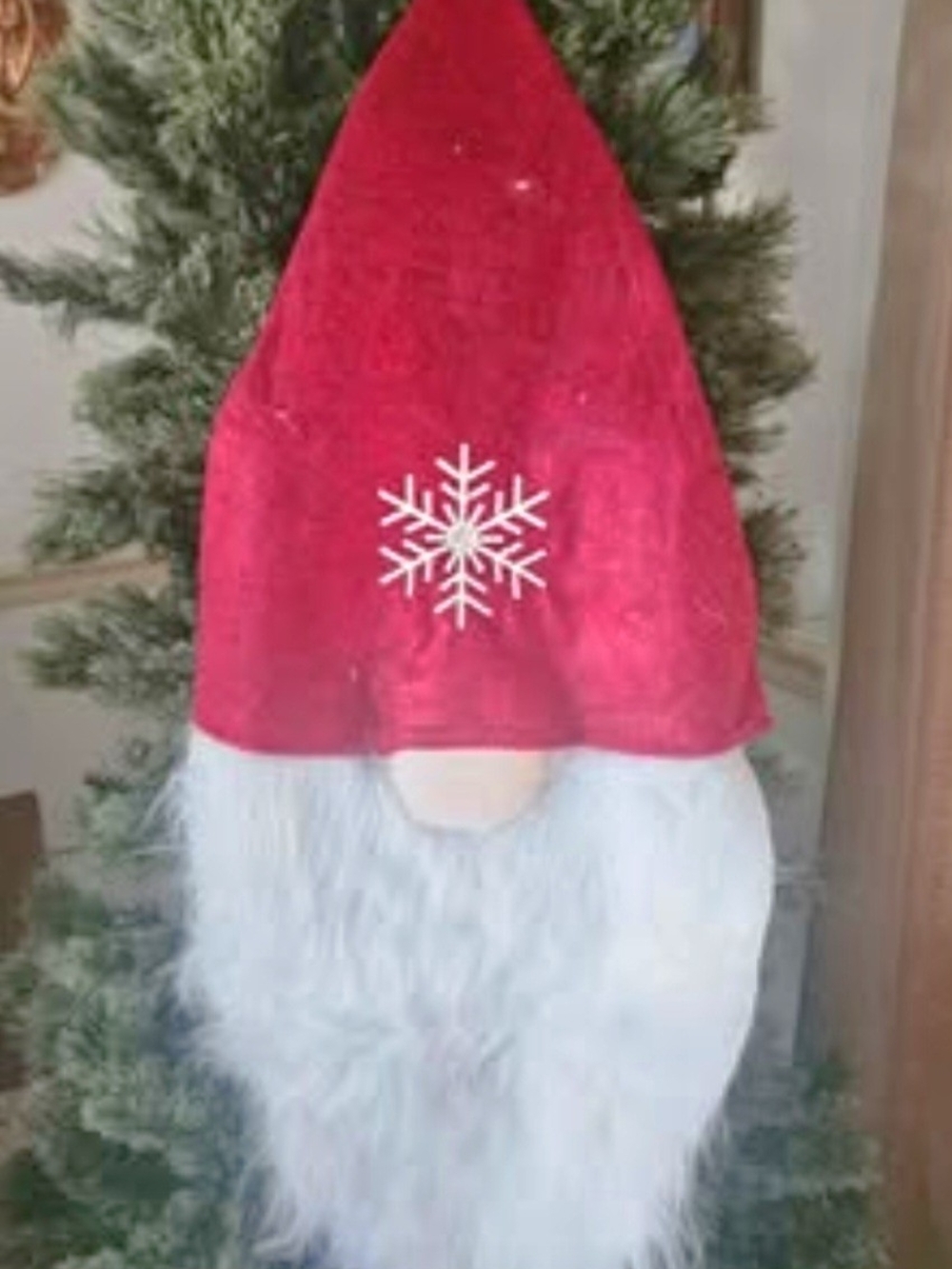New SANTA HAT TOPPER TREE NUEVO GORRO DE SANTA PARA TOPE DE ARBOL